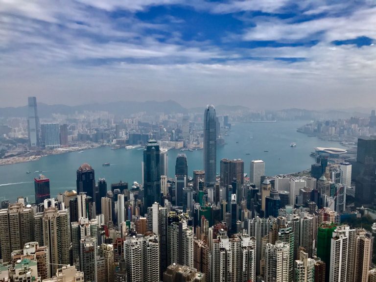 Victoria Harbour view from Lugard Road Plank Road Easy Hong Kong Private Tour