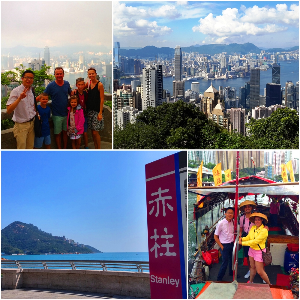 Clients enjoy Hong Kong Island Highlights private car tour of Frank the tour guide