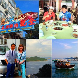 Sai Kung seafood lunch private car tour of Frank the tour guide