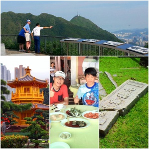 Kowloon Peak, guide, clients, Nan Lian Garden,Sai Kung seafood, Kowloon Walled City Park