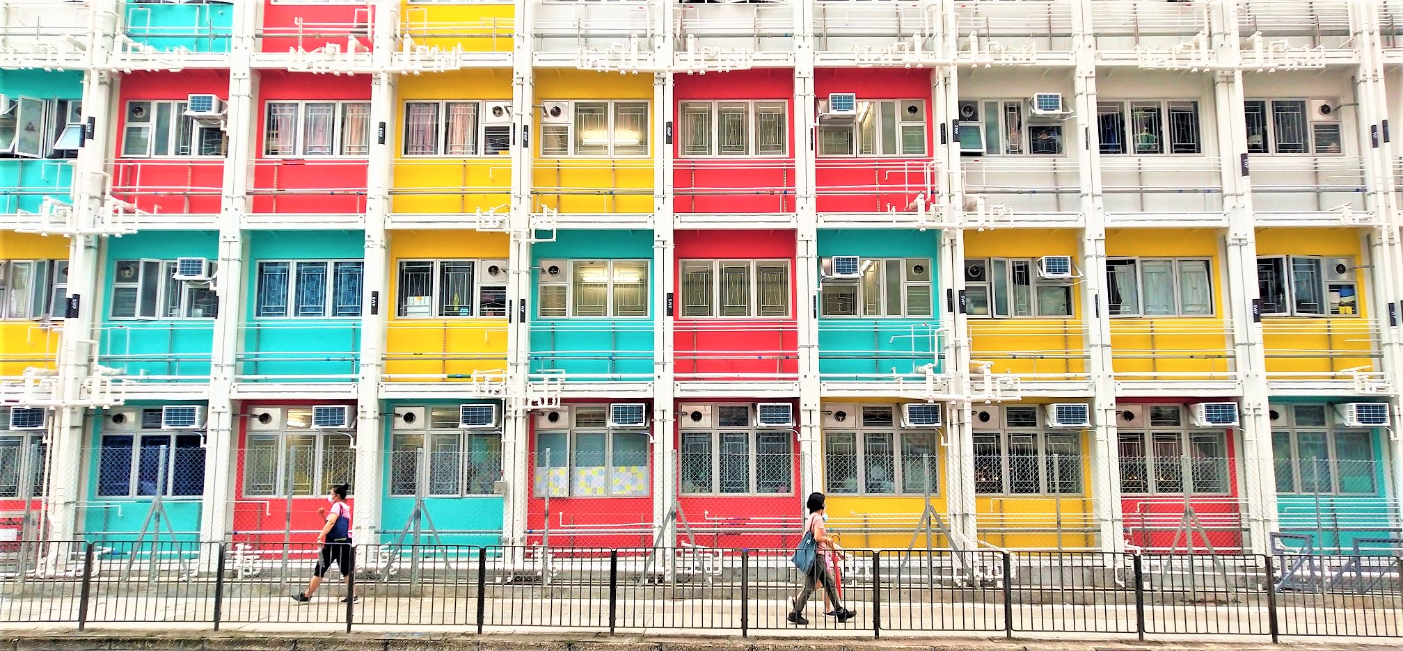 Frank Shows Idiom Proverb By Transitional Housing   Transitional Housing Built By Containers For Poor Households In Kowloon 