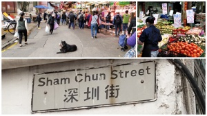 Short Sham Chun Street is a scene of a pandemic movie