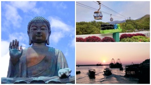 Big Buddha, Ngong Ping Cable Car and Tai O are the sightseeing points at Lantau Island.