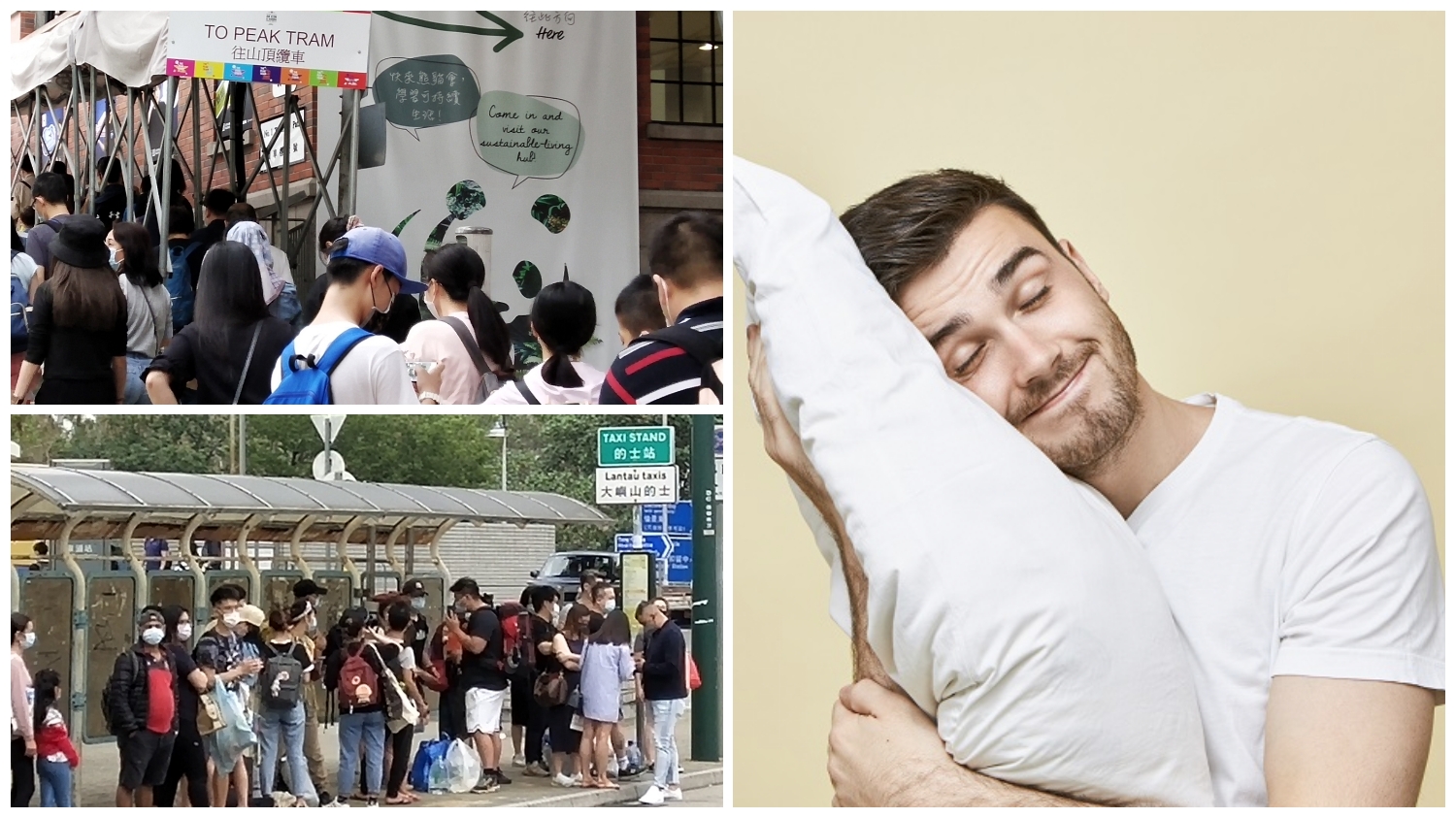 Frank reminds travelers already in Hong Kong: don’t laze in bed
