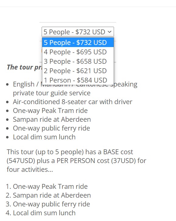 Solo traveler just needs to pay for the tour price for one person. We don't charge solo traveler extra